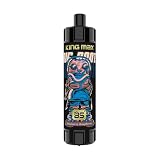 【正規品】 Stiik King Max 使い捨て電子タバコ 10000回吸引 可能 850mAh大容量バッテリー 20mlプレフィルドポッド Type-C充電対応 ニコチンフリー タールフリー (ブルーベリー・ラズベリー)