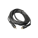 Dovewill シングル　　延長ケーブル　リード　RCAケーブル　オス → メス　プラグ 　ソケット　全3サイズ - 1.8m