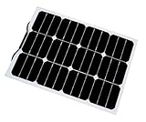 NUZAMAS 超薄型軽量　携帯型　単結晶フレキシブル　ソーラーパネル チャージー 40W