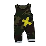 Lutents ベビー服 ロンパース カバーオール 迷彩柄 男の子 カジュアル 快適 通気性良い 着心地良い 歩行服 パジャマ 新生児 出産祝いプレゼント 可愛い オシャレ