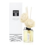 Aronica プレミアムパッケージ ツイン ソラ フラワー リードディフューザー 5.4オンス/160ml (ミッドナイトジャスミン)