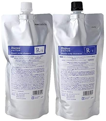 デミ　Biove purlym（ビオーブ ピュリム）［薬用］リペアスキャルプトリートメント　450gリフィル 【3個セット】 Amazon | デミ ビオーブ ピュリム リペアスキャルプ シャンプー 450ml
