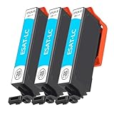 BINGSTARONE SAT 互換インク エプソン用 EPSON用 SAT インク サツマイモ インク SAT-LC ラトー シアン 3個 対応機種:EP-712A EP-813A EP-713A EP-814A EP-714A EP-815A EP-715A EP-816A EP-716A EP-812A【大容量/残量表示対応/個包装】