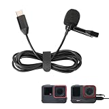 UKATOF Insta360 Ace Pro2/Ace Pro/Ace ネッククリップマイク Insta 360 Ace録音麦Type Cインタフェース用