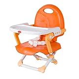 ブースターシート 多機能折り畳みベビーダイニングチェアポータブル子供用テーブルプラスチック製の赤ちゃん食べる椅子 A+ (色 : 1#)