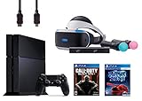 PlayStation VR Start Bundle 5 Items:VR Headset,Move Controller,PlayStation Camera Motion Sensor,Play