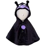 2017年 秋冬 バイキンマン マシュマロフリース なりきりマント BAIKINMAN ブラック◇70-80cm