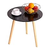 BAOYOUNI　木製サイドテーブル　テーブル ソファテーブル ナイトテーブル ミニテーブル シンプル カフェテーブル コンソール 机 花台 フラワースタンド ベッドサイドテーブル ソファーサイドテーブル 寝室 コンパクト かわいい 小さい