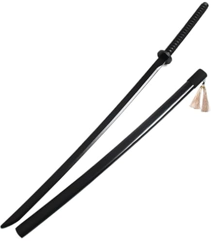 Amazon | 木刀 竹刀 居合練習刀 太極剣 苗刀 竹製 長剣 全長140cm 鞘