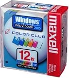 maxell 3.5FD ミックス 12P [MFHD18CC12P]