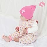 HAN'S PUMPKIN(ハンスパンプキン) ベビースリーパー 冬用ベッドタイムセット- バニーベアミニベスト&ズボン HANS-BEDTIME-BEAR L GREEN(グリーン)