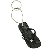 [ハワイアナス] CHAVEIRO CRYSTAL キーホルダー ビーチサンダル ブラジル製 国内正規品 (0090 ブラック)