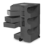 B-LINE（ビーライン）「BOBY WAGON（ボビーワゴン）」3段4トレイ/トルネードグレー BOBY34TG