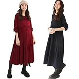 [CORELAVISH] 授乳服 マタニティ ワンピース お宮参り 半袖 服 春 おしゃれ 春夏 フォーマル 夏 (ワインレッド)