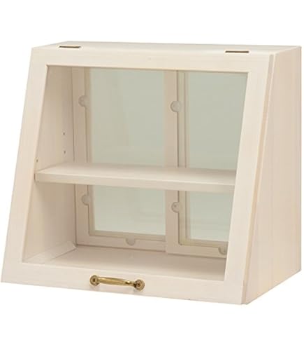 Amazon｜[ベルメゾン] キャビネット フラップ扉 日本製 ナチュラル 幅