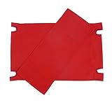 High Quality Replacement UV Treated Color Durable Canvas for Bamboo Folding Directors Chairs, Red