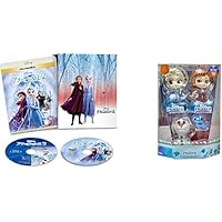 【Amazon.co.jp限定】アナと雪の女王2 MovieNEX コンプリート・ケース付き(HOTTOYSコラボレーション企画 オリジナルコスベイビー付き<アナ,エルサ,オラフ,サラマンダー>)
