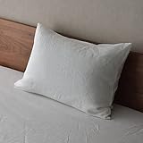 Sleep Tailor 枕カバー 日本製 麻 100％ リネン ピローケース 50×70cm枕用 大きい 大判 抗菌 防臭 吸湿 北欧 天然 蒸れない エコテックス認証 封筒式 Lino(リーノ) (50×70cm枕用, ホワイト) [ST]