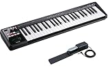 Roland ローランド/A-49 BK ブラック 【DP-10ペダルセット！】 49鍵盤MIDIキーボード