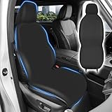 Cartist アルファード ヴェルファイア 40系 に適用 シートカバー 車用 シートカバー フルサラウンドシート ALPHARD VELLFIRE 40系 2023年6月～現行 車種専用設計 カーシートカバー 座席カバー 一目列用 取付簡単 シート保護 カー用品 カーアクセサリー 1席分(ブラック)