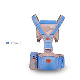 SONARINフロントオールシーズンHipseatベビーキャリア、通気性のある、100% 綿、、すべてのサイズにフィット、赤ちゃんのための居心地の良い＆うるおい、持ち運びが簡単で簡単なママ、あなたの子