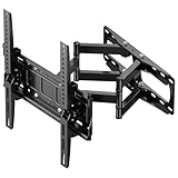 SHTUMECテレビ壁掛け金具 26-65インチ LCD/LED 液晶対応 フルモーション式 壁掛け金具 最大VESA 400x400mm 耐荷重45kg 可動式 用前後､左右､上下多角度調節可能 tv壁掛けアーム テレビかべかけ金具