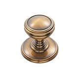 Carlisle dk47bcp 25 mm Delamain Ringed Cupboardノブ – ポリッシュクロームbyカーライル真鍮