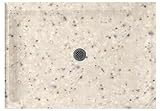Swanstone 48-inch by 34-inch by 5 – 1 / 2インチSingleしきい値シャワー床 48-Inch by 34-Inch by 5-1/2-Inch SS-3448