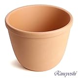 KANEYOSHI 鉢 陶器 植木鉢 素焼き えびね鉢 5号