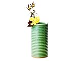 会津本郷焼　窯元･流紋焼 ゴロ助花瓶 萌 (小(φ8.7cm×H17.0cm))