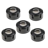 Baosity 5個　ER25UMコレットチャックナット　CNC チャックホルダー　旋盤アクセサリー　　