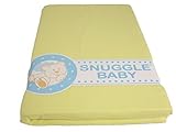 Snuggle Baby Cot Bed Sheets Flannelette Sheets (Cream) by Snuggle Baby