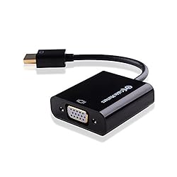 Cable Matters 金メッキコネクタ搭載 Active タイプ HDMI オス → VGA メス 変換アダプタ（1m USB ケーブル付き・ブラック）