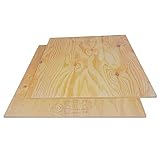 木 板 木材 板 板材 カット 針葉樹合板 ＪAＳ Ｆ☆☆☆☆ 【 厚さ 12mm × 長さ 600mm × 幅 600 mm 2枚セット 】 ウッディヨネダ