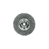 Weiler 1165 Narrow Face Crimped Wire Wheel, 8 Diameter x 3/4 W, 5/8, 0.0118 Steel, 6000 rpm by Weile