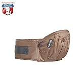 Kangaroobaby®多機能 ヒップシートキャリア ヒップシート ベビーキャリア 四色の Hipseat (brown)