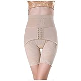 Luna Mare 補正下着 骨盤スッキリガードル！ 産後ダイエット ベルト 着圧 シェイプアップ ボディスーツ トイレも簡単！ (4XL, ベージュ)