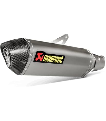Amazon | AKRAPOVIC(アクラポヴィッチ) スリップオンマフラー チタン 