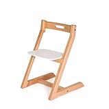 HOPPL(ホップル) Choice チョイスチェア ホワイト ヨーロッパビーチ材 CH-CHAIR-WH 高さ調整可能