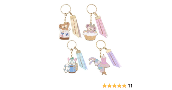 Amazon ダッフィー フレンズ キーチェーンセット ダッフィーたちのかくれんぼ 19 ディズニー お土産 東京ディズニーシー限定 アニメ 萌えグッズ 通販 Amazon ダッフィー フレンズ キーチェーンセット ダッフィーたちのかくれんぼ 19 ディズニー お土産 東京ディズニーシー限定 アニメ 萌えグッズ 通販