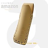 《 新世代挟持式 ノミケース 》がっちり 安全 ノミ差し 一寸 ４分 厚革 ナチュラル GAN-N_001
