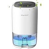 KLOUDIC 除湿機 除湿器 小型 1000ml大容量 半導体式 省エネ ワンタッチの操作 強力除湿 梅雨対策 部屋干し 自動停止機能付き