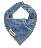 Silly Billyz Organic Cotton Bandana Bib, Marine, 0-2 Yrs by Silly Billyz