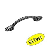Amerock BP1333-WI Wrought Iron Cabinet Hardware Handle Pull - 3" Hole Centers - 25 Pack [並行輸入品]
