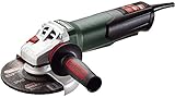 Metabo WEP15-150 Quick 13.5 Amp 9,600 rpm Angle Grinder with Electronics and Non-locking Paddle Swit