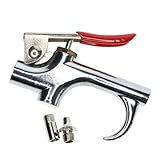 Fenteer 高品質　エアコンプレッサー ダスター　空気清掃作業　吹き付け用ノズル付き　エアブローガンキット　