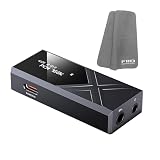 《ロゴ入りクロスプレゼント》FIIO USB DAC内蔵ヘッドホンアンプ KA17 ブラック (FIO-KA17-B)