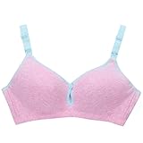 anmengte Womens調整マタニティ授乳妊娠Padded Push Up Sleepブラレットブラ US サイズ: 3L カラー: ピンク