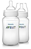 Philips AVENT Classic Plus BPA Free Polypropylene Bottles 11 Ounce (Pack of 2) by Philips Avent [並行輸