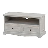 飾り棚 コレクション 棚 アンティーク 風 TVボード ナチュラル な SHABBY WOOD FURNITURE テレビ台 幅80 ブルー